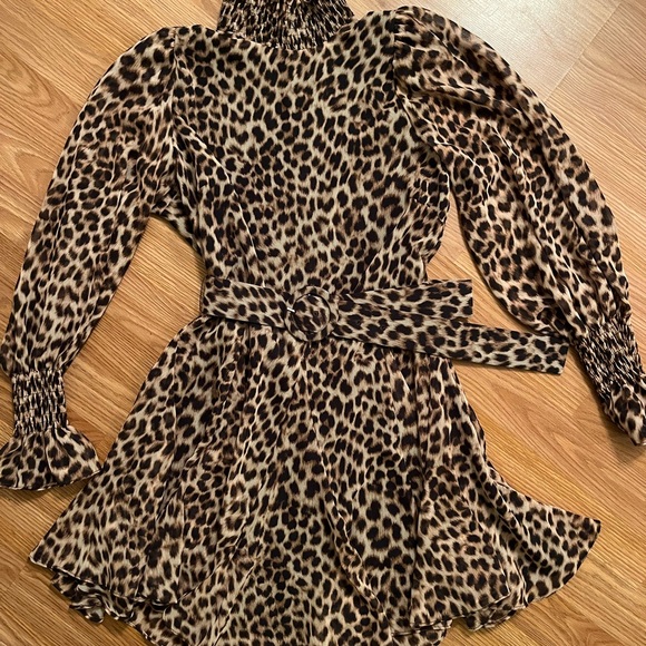 Zara Animal Print Dress - Picture 1 of 7